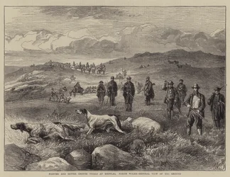Pointer and Setter Grouse Trials at Rhiwlas, North Wales, General View of the Ground